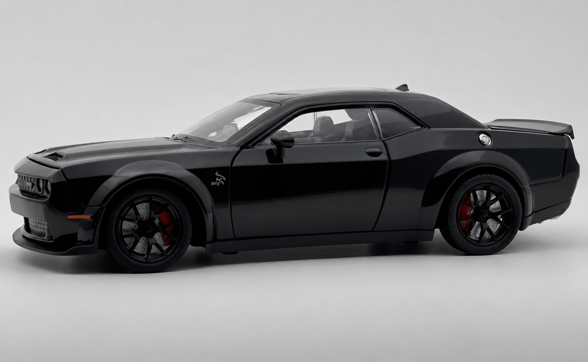 Dodge Challenger SRT Demon V8 1:18 diecast scale model car - Big Size