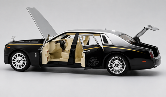 Rolls Royce Phantom VIII 1:18 diecast scale model miniature car - Big Size