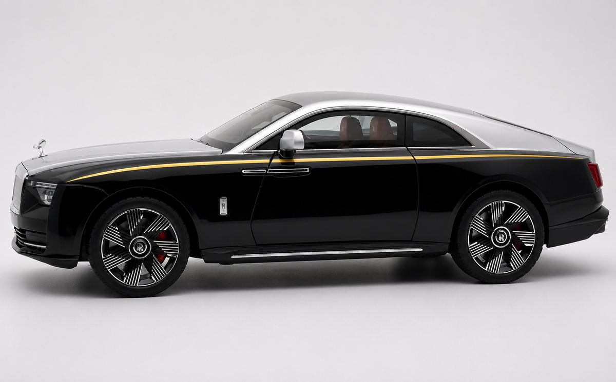Rolls Royce Spectre 1:18 diecast scale model car collectible - Big Size