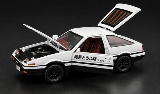 Toyota AE86 1:24 diecast scale miniature car model