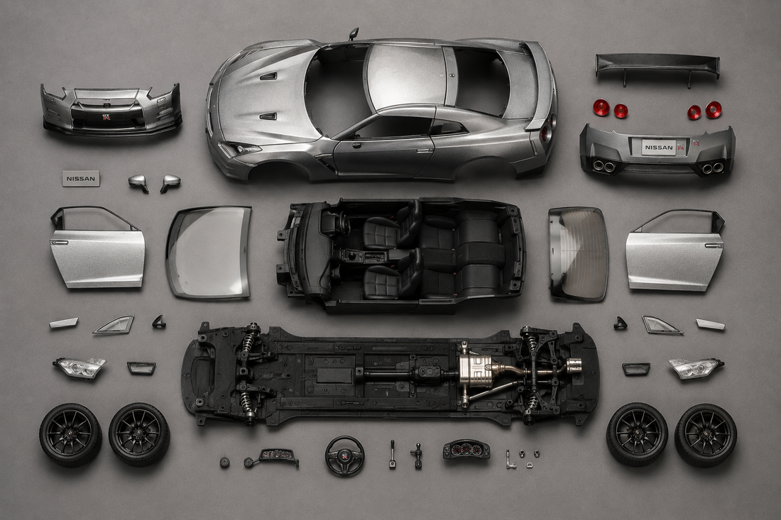 What Diecast Models Are Made Of: Zinc Alloy, ABS and Rubber Explained