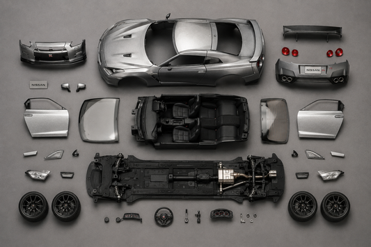 What Diecast Models Are Made Of: Zinc Alloy, ABS and Rubber Explained