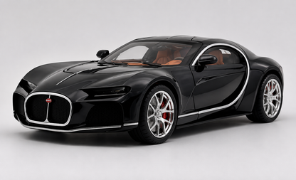 Bugatti Atlantic 1:18 diecast scale model car - Big Size