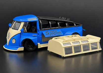 Volkswagen Camping Van 1:24 diecast scale model car collectible | Assorted Colors