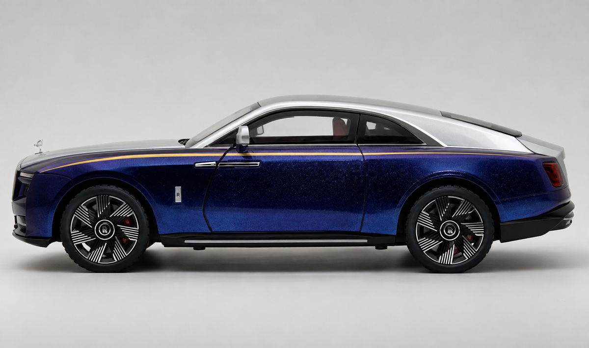 Rolls Royce Spectre 1:18 diecast scale model car collectible - Big Size