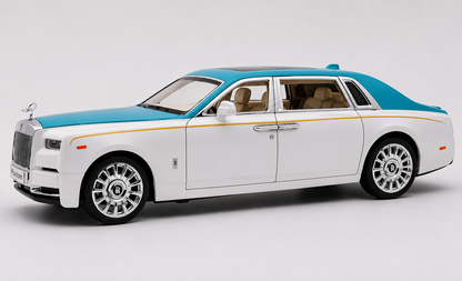 Rolls Royce Phantom VIII 1:18 diecast scale model miniature car - Big Size