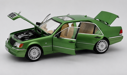 Mercedes-Benz W140 S-Class 1:18 diecast scale model car - Big Size