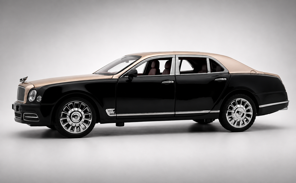 Bentley Mulsanne 1:18 diecast Scale Model Car - Big Size