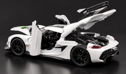 Koenigsegg Jesko 1:24 diecast scale model car collectible