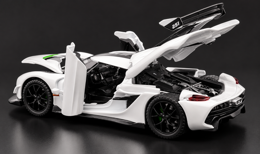 Koenigsegg Jesko 1:24 diecast scale model car collectible