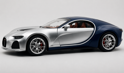 Bugatti Atlantic 1:18 diecast scale model car - Big Size