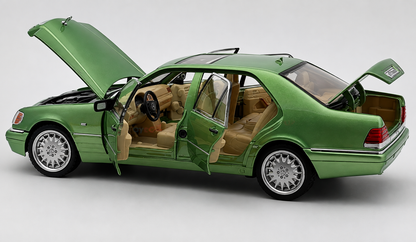 Mercedes-Benz W140 S-Class 1:18 diecast scale model car - Big Size