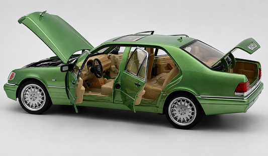 Mercedes-Benz W140 S-Class 1:18 diecast scale model car - Big Size