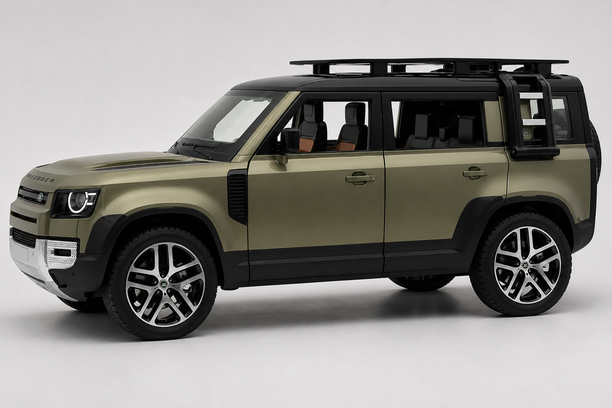 Land Rover Defender 110 1:18 diecast Scale Model car - Big Size