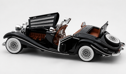 1936 Mercedes-Benz 500K 1:18 roadster  diecast scale model car - Big Size