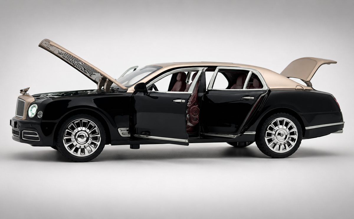 Bentley Mulsanne 1:18 diecast Scale Model Car - Big Size