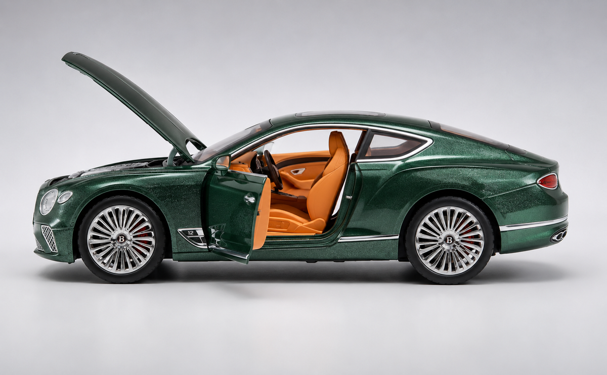 Bentley Continental GT 1:18 diecast scale model car collectible - Big Size