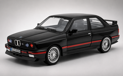 1988 BMW 3 Series M3 E30 1:18 diecast Scale Model car - Big Size
