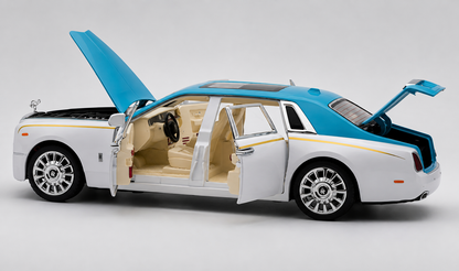 Rolls Royce Phantom VIII 1:18 diecast scale model miniature car - Big Size