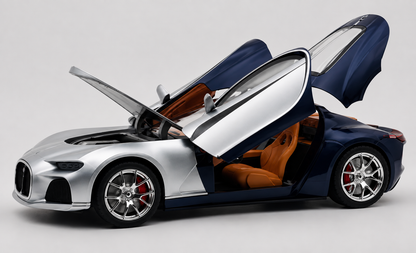 Bugatti Atlantic 1:18 diecast scale model car - Big Size