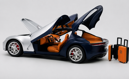 Bugatti Atlantic 1:18 diecast scale model car - Big Size