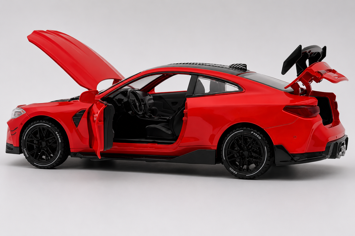 BMW M4 G82 Coupe 1:24 diecast scale model car miniature