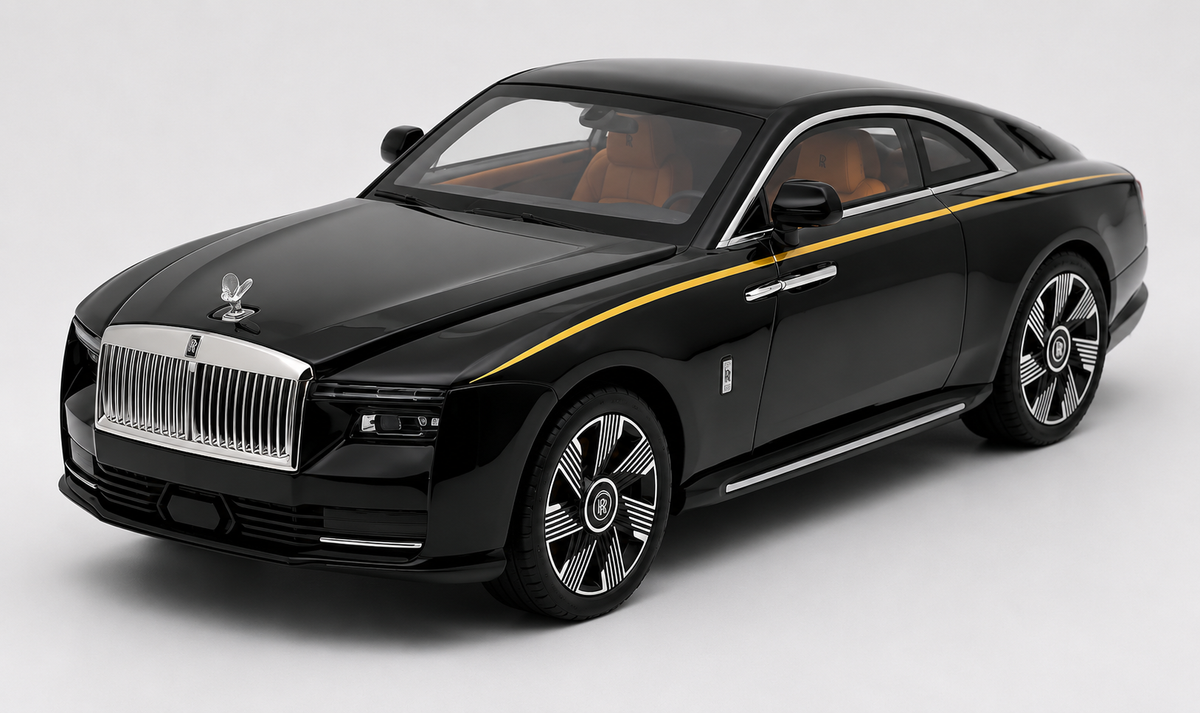 Rolls Royce Spectre 1:18 diecast scale model car collectible - Big Size