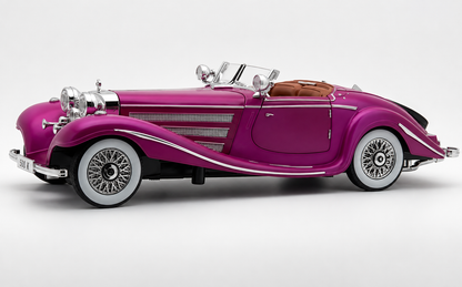 1936 Mercedes-Benz 500K 1:18 roadster  diecast scale model car - Big Size