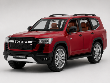 Toyota Land Cruiser LC300 GR Sport 1:18 diecast scale model collectible - Big Size | Assorted Colors
