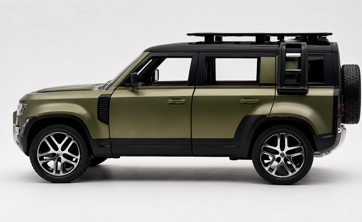 Land Rover Defender 110 1:18 diecast Scale Model car - Big Size