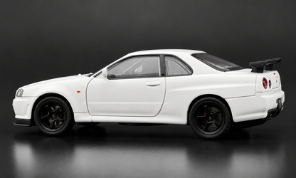 Nissan Skyline GT-R R34 Super Model 1:18 diecast scale model car miniature - Big Size