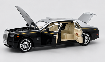 Rolls Royce Phantom VIII 1:18 diecast scale model miniature car - Big Size