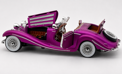 1936 Mercedes-Benz 500K 1:18 roadster  diecast scale model car - Big Size