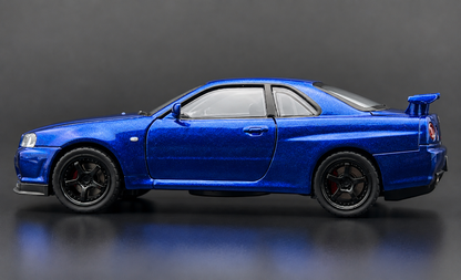 Nissan Skyline GT-R R34 Super Model 1:18 diecast scale model car miniature - Big Size