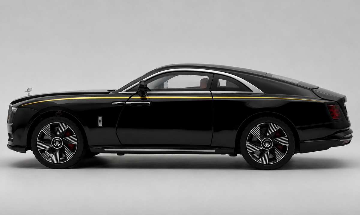 Rolls Royce Spectre 1:18 diecast scale model car collectible - Big Size