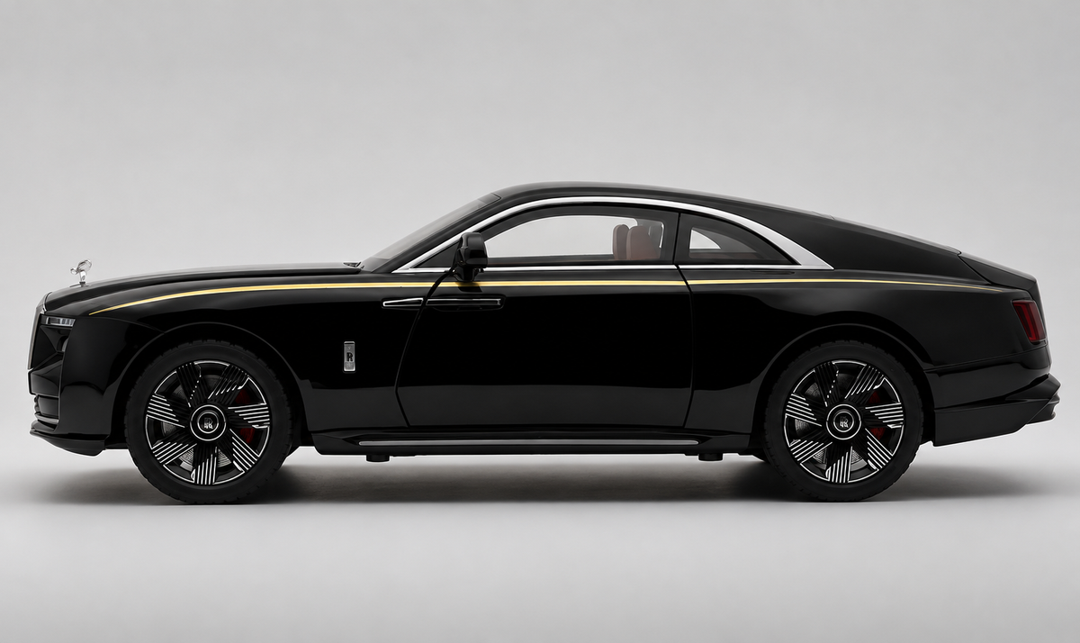 Rolls Royce Spectre 1:18 diecast scale model car collectible - Big Size