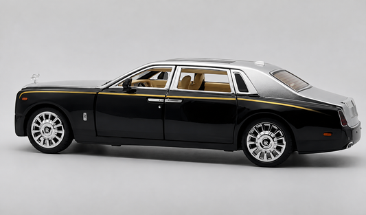 Rolls Royce Phantom VIII 1:18 diecast scale model miniature car - Big Size