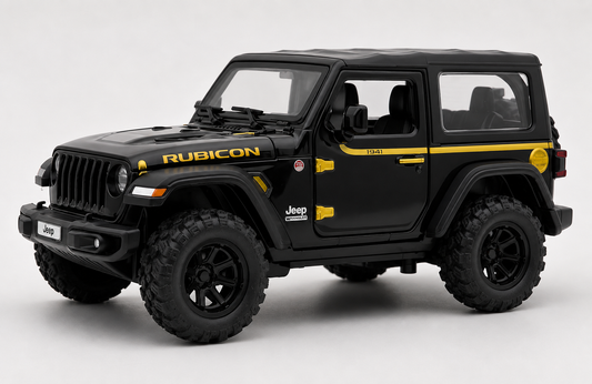 Jeep Wrangler Rubicon 1:24  diecast scale model car