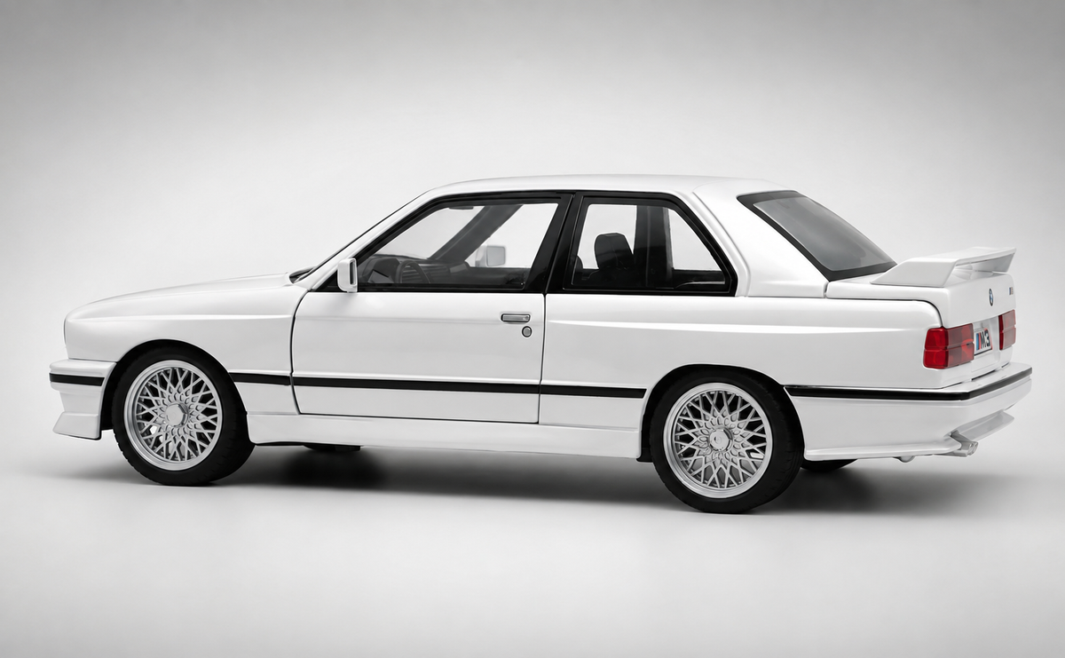 1988 BMW 3 Series M3 E30 1:18 diecast Scale Model car - Big Size