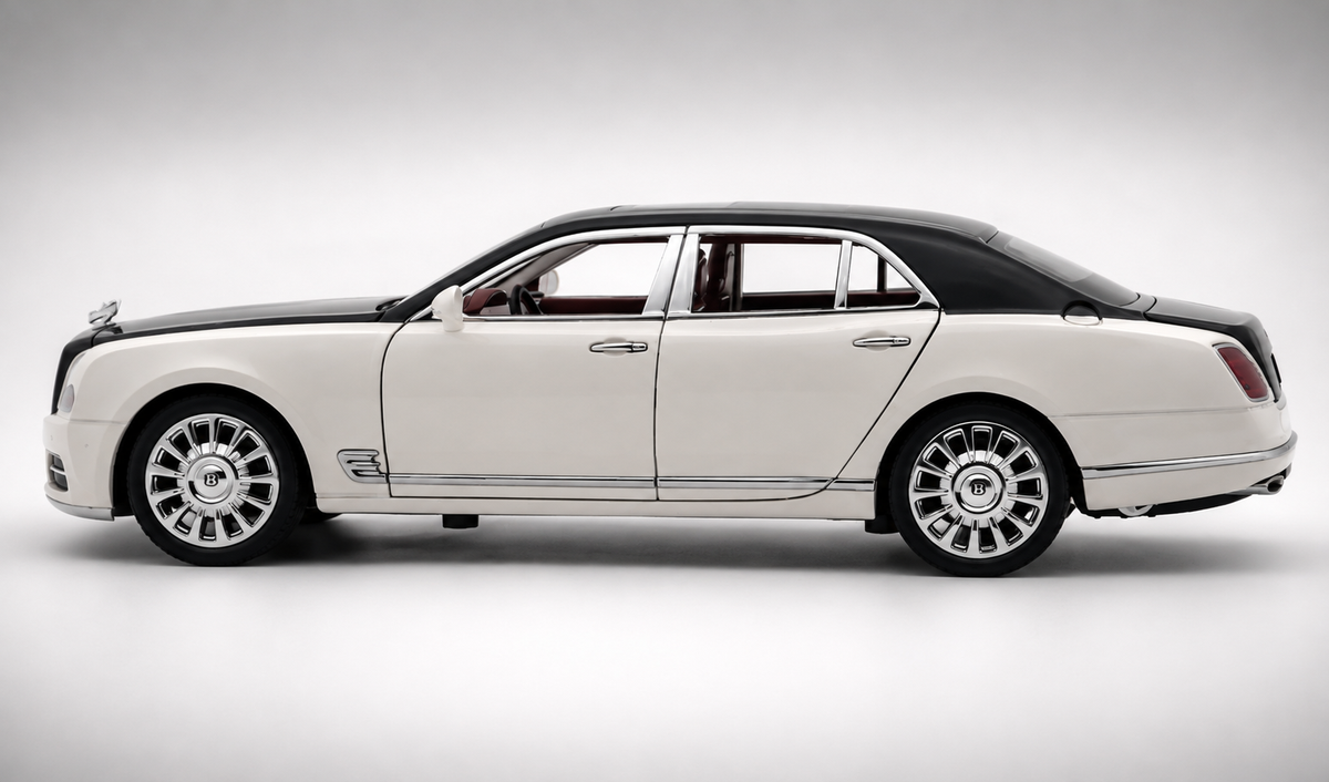 Bentley Mulsanne 1:18 diecast Scale Model Car - Big Size