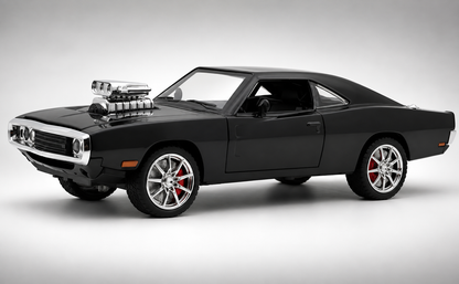 1970 Dodge Charger Fast & Furious 1:18 diecast Scale Model Car - Big Size