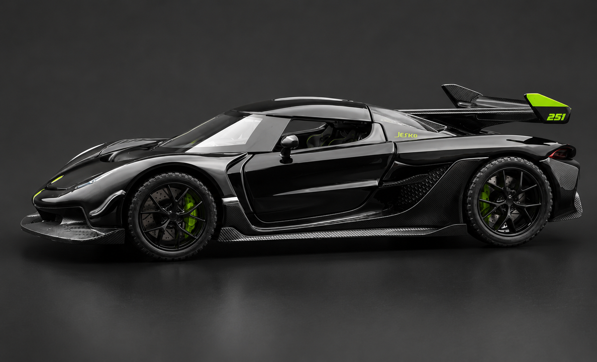 Koenigsegg Jesko 1:24 diecast scale model car collectible