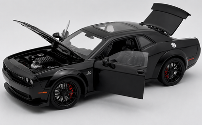 Dodge Challenger SRT Demon V8 1:18 diecast scale model car - Big Size