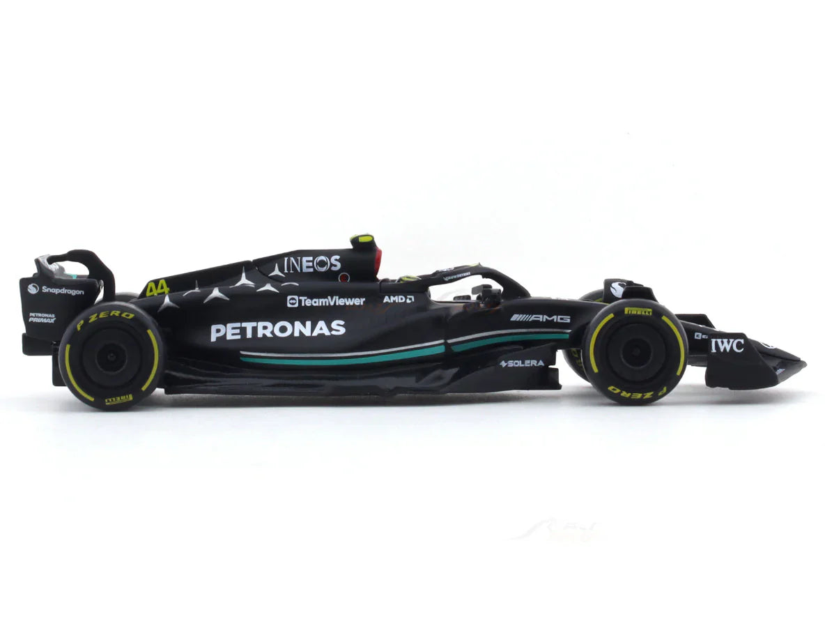 2023 Mercedes-AMG W14 E Performance Lewis Hamilton 1:43 Bburago Formula 1 diecast scale model car