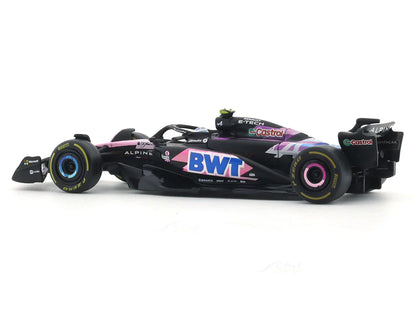 2024 Alpine A524 No. 10 Pierre Gasly 1:43 Bburago Formula 1 diecast scale model car