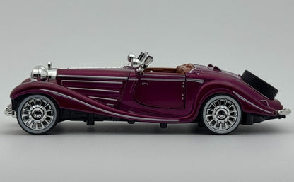1936 Mercedes Benz 500K 1:24 Roadster diecast scale model car collectible | Assorted Colors