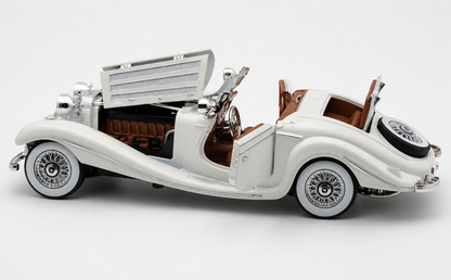 1936 Mercedes-Benz 500K 1:18 roadster  diecast scale model car - Big Size