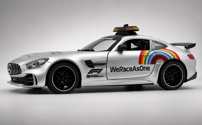 2020 Mercedes-Benz AMG GT-R Safety Car formula f1 1:18 diecast scale model - Big Size