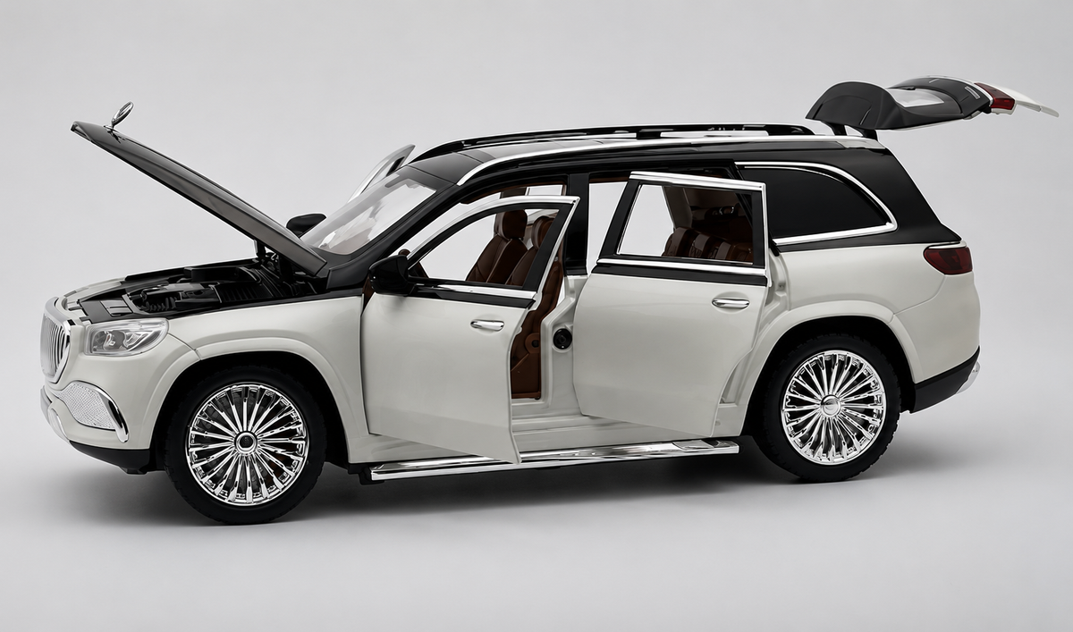 Mercedes-Benz Maybach GLS600 1:18 diecast scale model car - Big Size