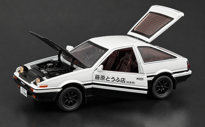 Toyota AE86 1:24 diecast scale miniature car model